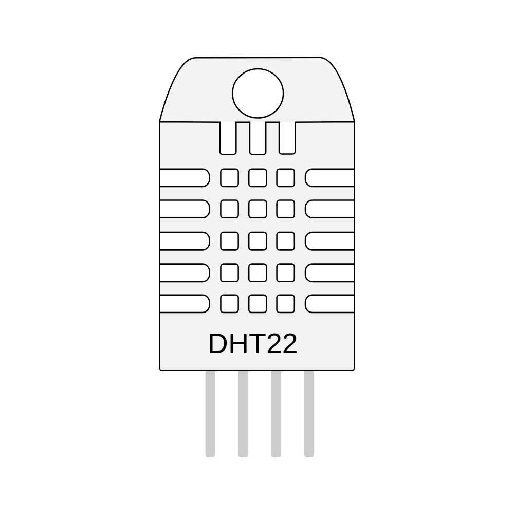 [SEN-DHT22] DHT22 Temperature & Humidity Sensor