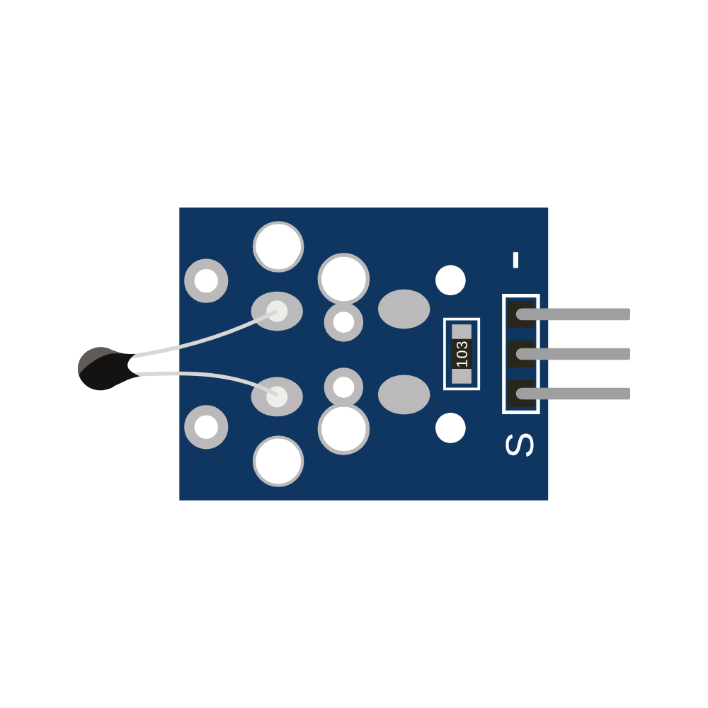 [SEN-NTC10K] NTC Thermistor Probe 10K