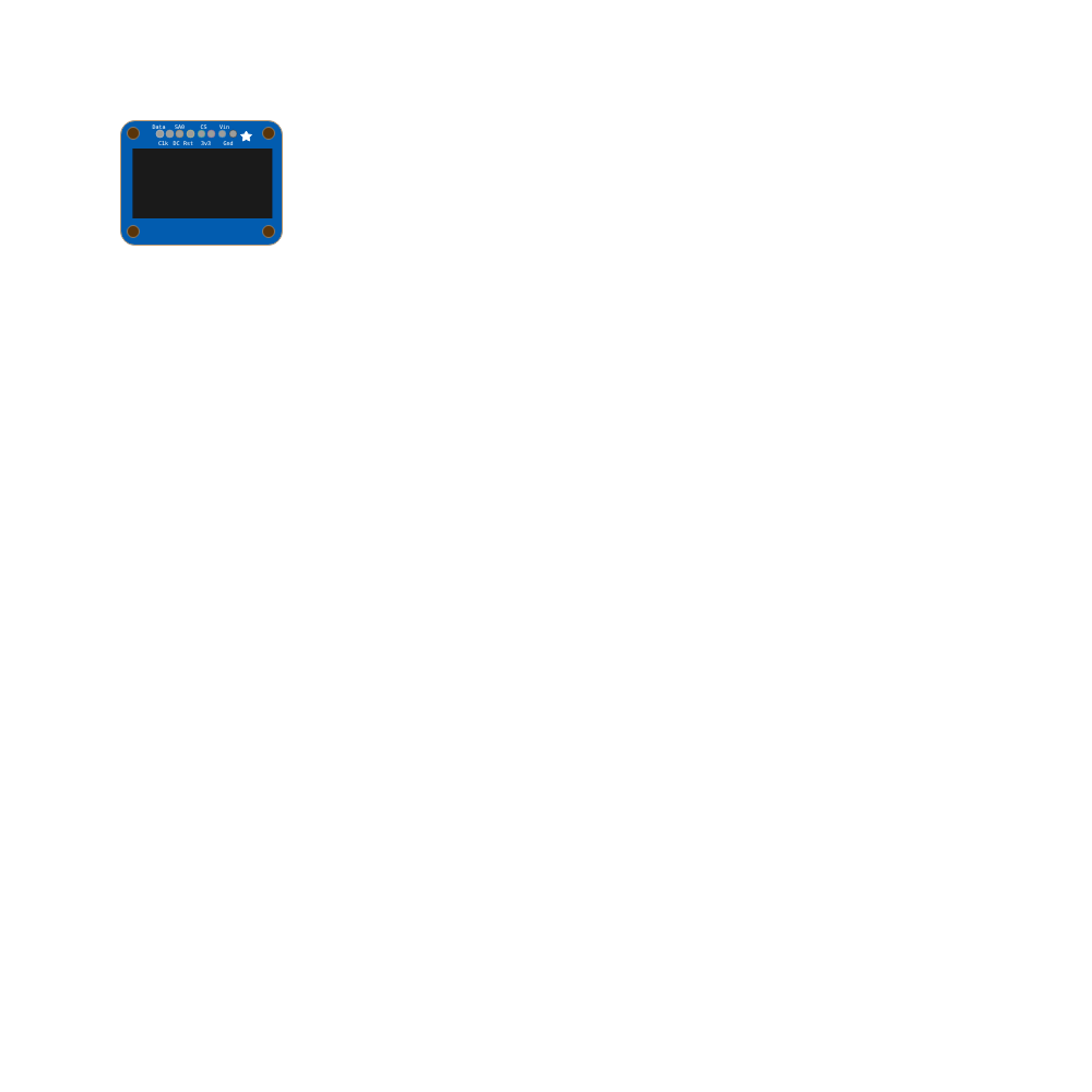 [DSP-SSD1306] SSD1306 0.96" OLED Display