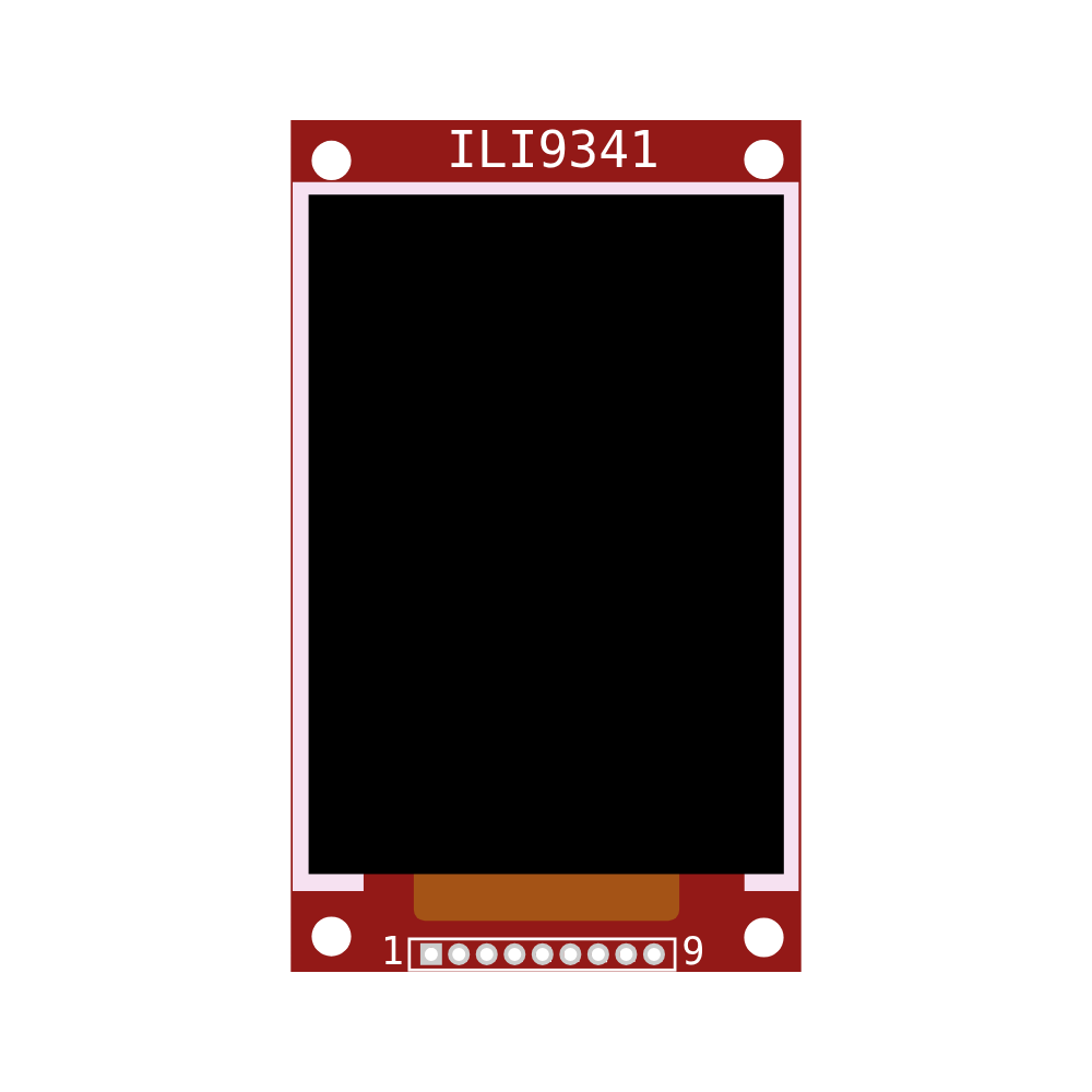 [DSP-ILI9341] ILI9341 2.8" TFT Touch Display