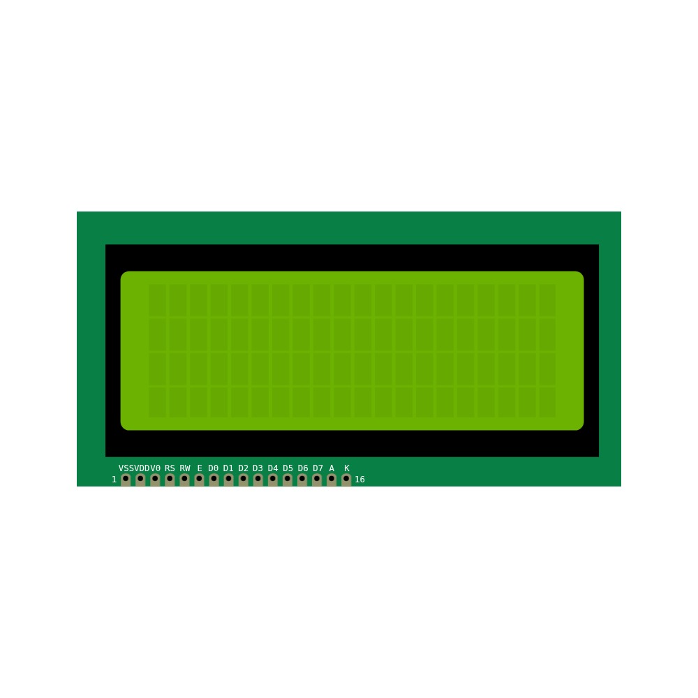 [DSP-LCD2004] LCD 2004 Character Display with I2C